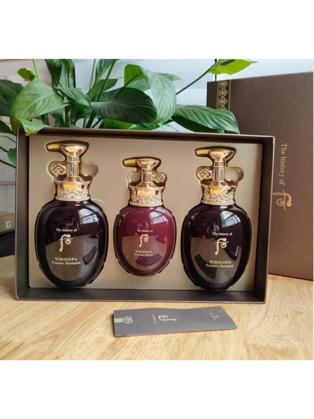 The History of Whoo Whoo Spa Hair 3pcs Special Set / Shampoo & Rinse